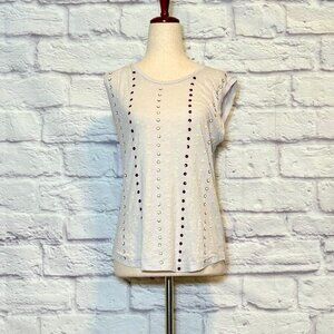 J Crew Gray Sequin Tank Top